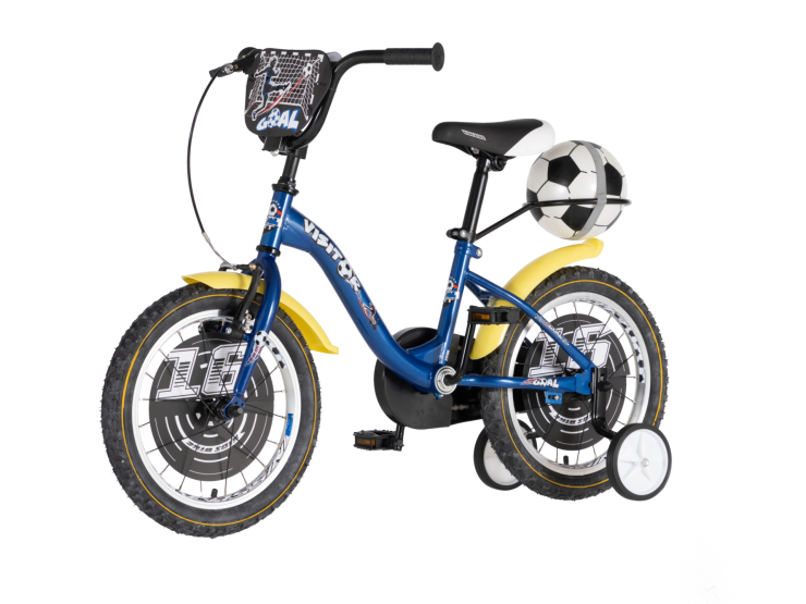 Bicikl kids visitor goal 16" 9" v-brake kontra 105-125cm (16") plavi perla