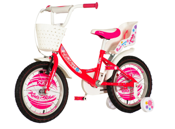 Bicikl kids visitor fairpony 16" 8" v-brake kontra 105-125cm (16") crveni