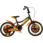 Bicikl kids visitor motocross 16" 9" v-brake kontra 105-125cm (16") crno narandžasti polu mat Bicikl kids visitor motocross 16" 9" v-brake kontra 105-125cm (16") crno narandžasti polu mat - Slika 2
