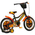 Bicikl kids visitor motocross 16" 9" v-brake kontra 105-125cm (16") crno narandžasti polu mat Bicikl kids visitor motocross 16" 9" v-brake kontra 105-125cm (16") crno narandžasti polu mat - Slika 3
