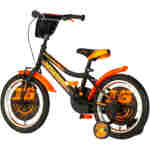 Bicikl kids visitor motocross 16" 9" v-brake kontra 105-125cm (16") crno narandžasti polu mat Bicikl kids visitor motocross 16" 9" v-brake kontra 105-125cm (16") crno narandžasti polu mat - Slika 4