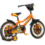 Bicikl kids visitor motocross 16" 9" v-brake kontra 105-125cm (16") neon narandžasti uv Bicikl kids visitor motocross 16" 9" v-brake kontra 105-125cm (16") neon narandžasti uv - Slika 3