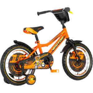 Bicikl kids visitor motocross 16" 9" v-brake kontra 105-125cm (16") neon narandžasti uv Bicikl kids visitor motocross 16" 9" v-brake kontra 105-125cm (16") neon narandžasti uv - Slika 3