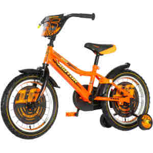Bicikl kids visitor motocross 16" 9" v-brake kontra 105-125cm (16") neon narandžasti uv Bicikl kids visitor motocross 16" 9" v-brake kontra 105-125cm (16") neon narandžasti uv - Slika 5