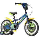 Bicikl kids visitor roboter 16" 9" v-brake kontra 105-125cm (16") plavi perla Bicikl kids visitor roboter 16" 9" v-brake kontra 105-125cm (16") plavi perla - Slika 1