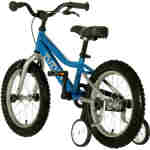 Bicikl kids zuzum 16" 9" v-brake  kontra 105-125cm (16") plavi sjaj uv - Slika 4