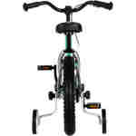 Bicikl kids zuzum 16" 9" v-brake kontra 105-125cm (16") tirkiz uv bicikl kids zuzum 16 9 dečiji bicikl kids zuzum 16 inča tirkiz boja sa čeličnim