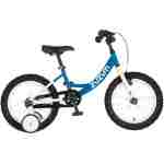 Bicikl kids zuzum 16" 8" v-brake kontra 105-125cm (16") plavi uv sjaj bicikl kids zuzum 16 8 dečiji bicikl kids zuzum 16 inča plavi sa pomoćnim točkovima