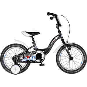Bicikl kids visitor goal 16" 9" v-brake kontra 105-125cm (16") crni Bicikl kids visitor goal 16" 9" v-brake kontra 105-125cm (16") crni - Slika 2