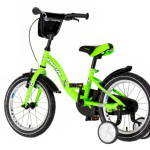 Bicikl kids visitor goal 16" 9" v-brake kontra 105-125cm (16") belo zeleni neon bicikl kids visitor goal 16 dečiji bicikl visitor goal 16 inča belo zeleni neon sa