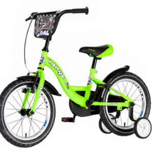 Bicikl kids visitor goal 16" 9" v-brake kontra 105-125cm (16") belo zeleni neon bicikl kids visitor goal 16 dečiji bicikl visitor goal 16 inča belo zeleni neon sa