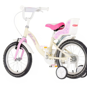 Bicikl kids visitor liloo 16" 9" v-brake kontra 105-125cm (16") bež roze mat bicikl kids visitor liloo 16 bicikl visitor liloo 16 inča bež roze mat za devojčice