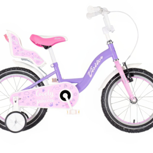 bicikl kids visitor liloo 16 bicikl visitor liloo 16 inča za devojčice ljubičasto roze perla