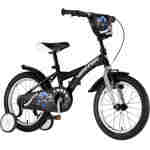 Bicikl kids visitor truck 16" 9" v-brake kontra 105-125cm (16") crno sivi bicikl kids visitor truck 16 inča crno sivi sa podesivim sedištem