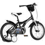 Bicikl kids visitor truck 16" 9" v-brake kontra 105-125cm (16") crno sivi bicikl kids visitor truck 16 inča crno sivi sa podesivim sedištem