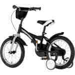Bicikl kids visitor truck 16" 9" v-brake kontra 105-125cm (16") crno sivi bicikl kids visitor truck 16 inča crno sivi sa podesivim sedištem