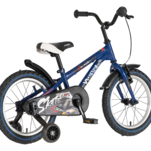 BICIKL KIDS VISITOR BEATSKATE 16" 9" V-BRAKE KONTRA 105-125CM (16") PLAVI PERLA bicikl kids visitor beatskate 16" plavi perla sa pomoćnim točkićima za decu
