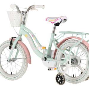 Bicikl kids visitor pearl 16" 9" v-brake kontra 105-125cm (16") tirkiz bicikl kids visitor pearl 16 tirkiz sa korpom i pomoćnim točkićima