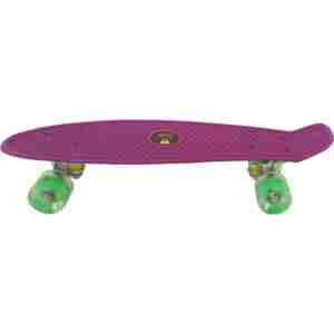 dečiji skejtbord sa svetlećim točkovima ts-001 ljubičasta themasport