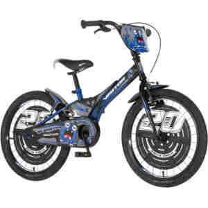 bicikl kids visitor bluester 20 visitor bluester dečiji bicikl 20 inča crno plavi sa v-brake