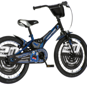 Bicikl kids visitor bluester 20" 10" v-brake kontra 115-135cm (20") crno plavi perla bicikl kids visitor bluester 20 visitor bluester dečiji bicikl 20 inča crno plavi sa v-brake