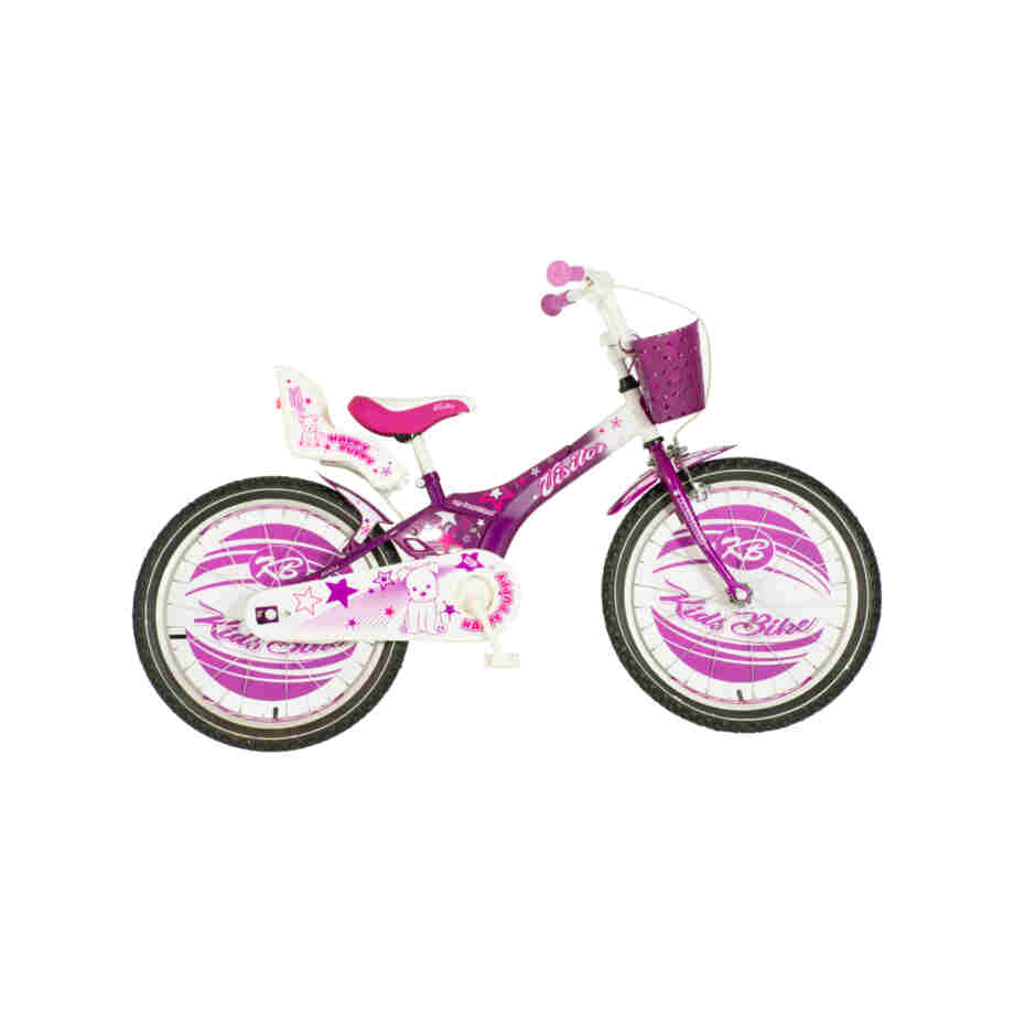 Bicikl kids visitor happy 20" 10" v-brake kontra 115-135cm (20") ljubičasti perla uv sjaj 1203020 05