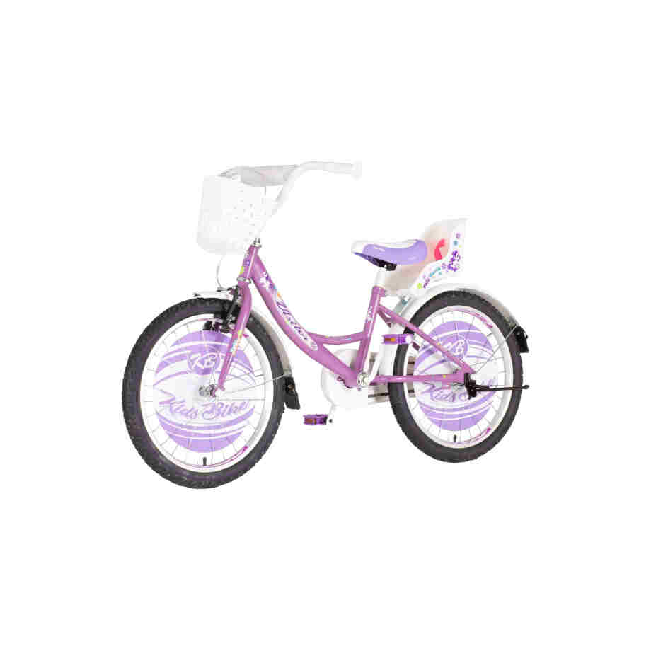Bicikl kids visitor pony 20" 10" v-brake kontra 115-135cm (20") ljubičasti perla 1203021 1