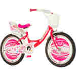 Bicikl kids visitor fairpony 20" 10" v-brake  kontra 115-135cm (20") crveni - Slika 1