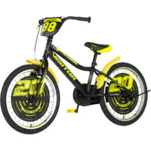 Bicikl kids visitor ranger 20" 10" v-brake kontra 115-135cm (20") crno žuti polu mat Bicikl kids visitor ranger 20" 10" v-brake kontra 115-135cm (20") crno žuti polu mat - Slika 5