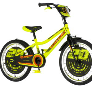 Bicikl kids visitor ranger 20" 10" v-brake  kontra 115-135cm (20") neon žuti uv