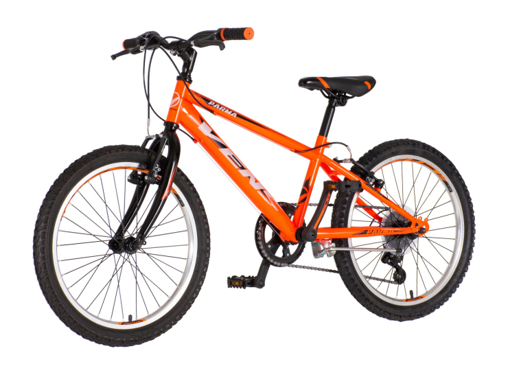 Bicikl junior 20 venssini parma 20" 11" v-brake 6 brzina 120-142cm (xxs) neon narandžasti uv bicikl junior 20 venssini parma neon narandžasti sa v-brake kočnicama