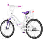 Bicikl kids visitor songbird 20" 11" v-brake kontra 115-135cm (20") belo ljubičasti perla bicikl kids visitor songbird 20 visitor songbird bicikl za devojčice 20 inča belo ljubičasti perla
