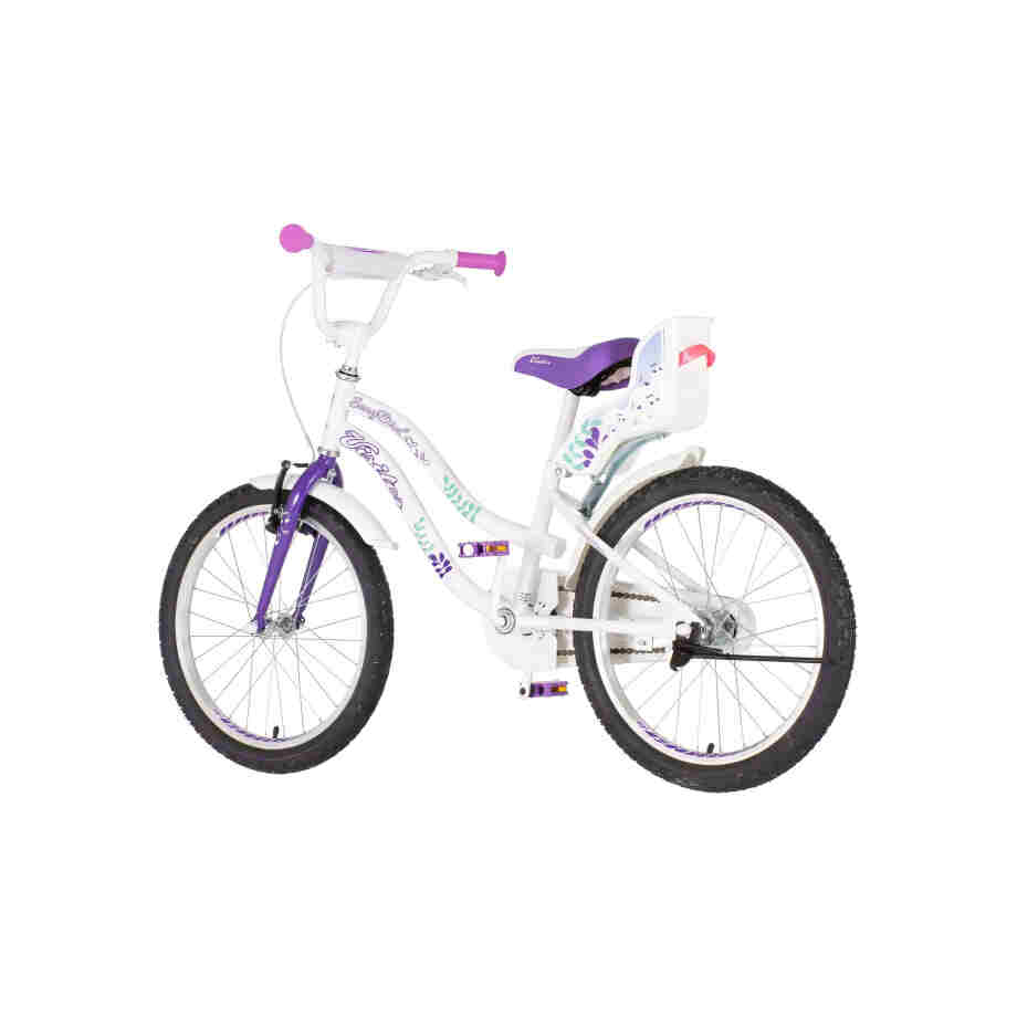 Bicikl kids visitor songbird 20" 11" v-brake kontra 115-135cm (20") belo ljubičasti perla bicikl kids visitor songbird 20 visitor songbird bicikl za devojčice 20 inča belo ljubičasti perla