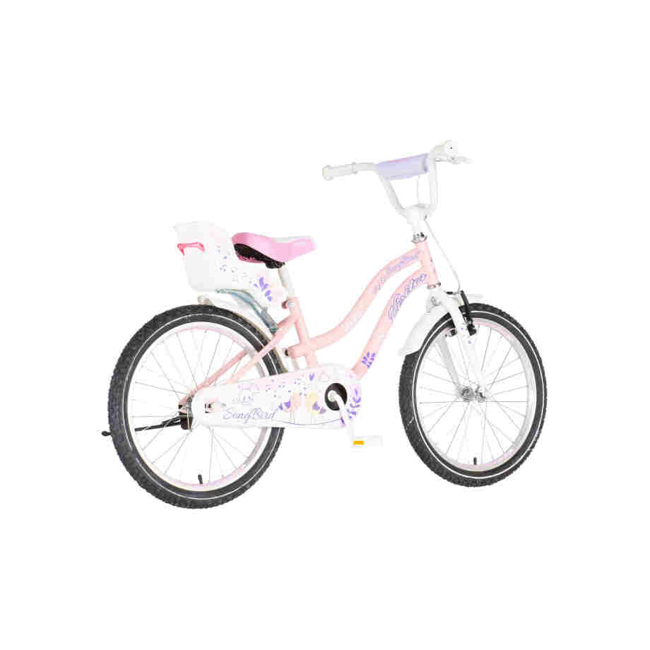 Bicikl kids visitor songbird 20" 11" v-brake kontra 115-135cm (20") roze bicikl kids visitor songbird 20 visitor songbird bicikl roze boja za devojčice 20 inča