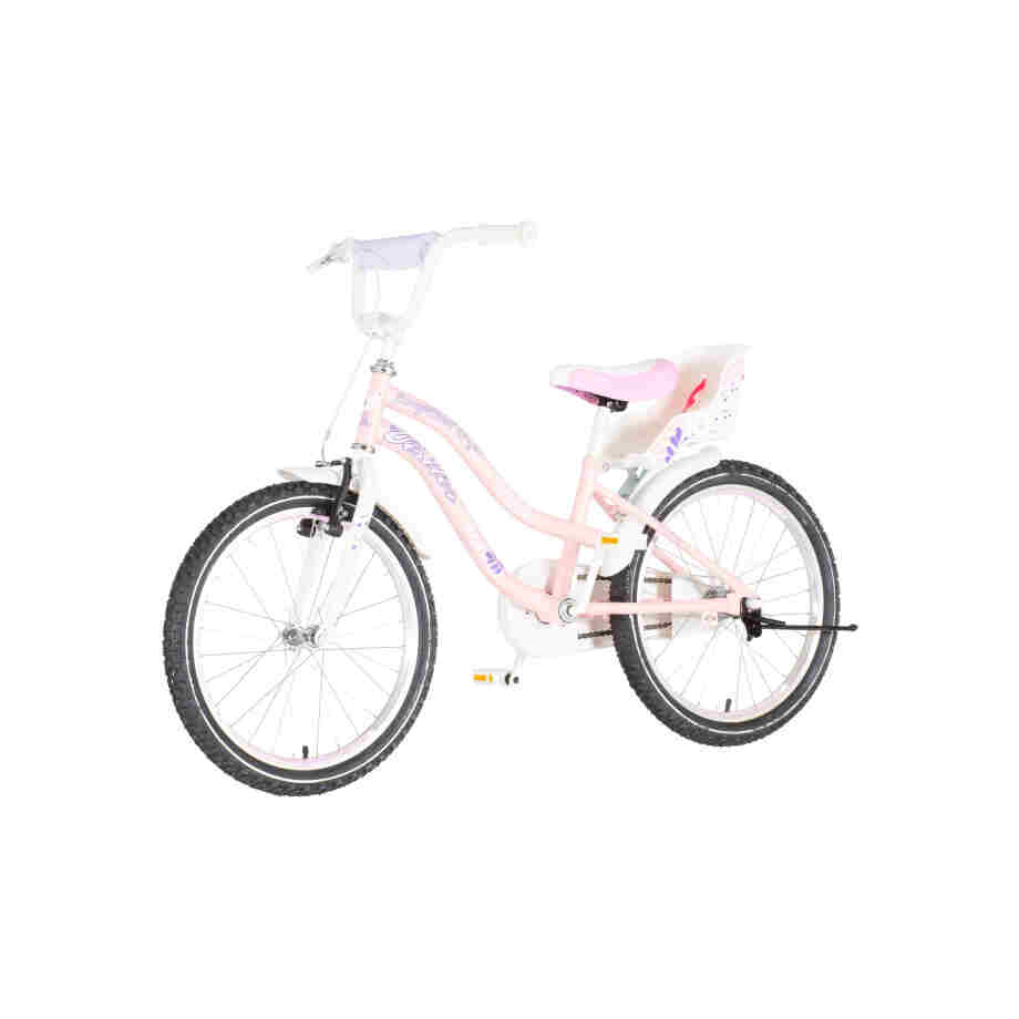 Bicikl kids visitor songbird 20" 11" v-brake kontra 115-135cm (20") roze bicikl kids visitor songbird 20 visitor songbird bicikl roze boja za devojčice 20 inča