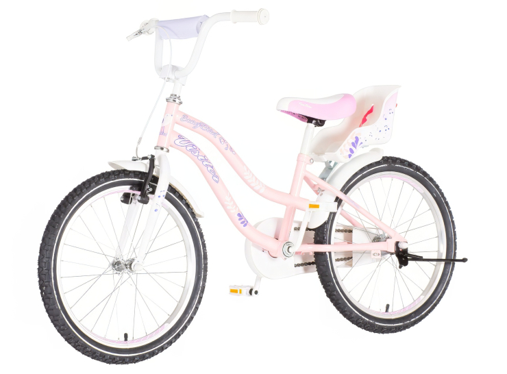 Bicikl kids visitor songbird 20" 11" v-brake kontra 115-135cm (20") roze bicikl kids visitor songbird 20 visitor songbird bicikl roze boja za devojčice 20 inča