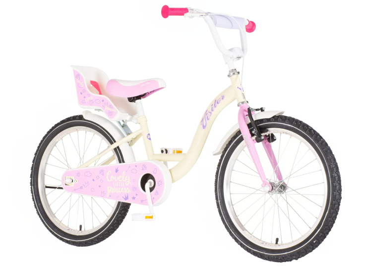 bicikl kids visitor liloo 20 visitor liloo bicikl za devojčice 20 inča bež roze mat