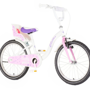 bicikl kids visitor liloo 20 belo roze perla za devojčice