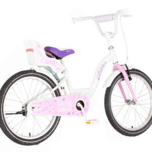 Bicikl kids visitor liloo 20" 10" v-brake kontra 115-135cm (20") belo roze perla bicikl kids visitor liloo 20 belo roze perla za devojčice