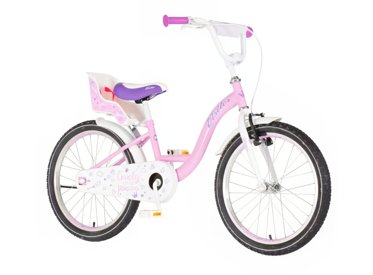 bicikl kids visitor liloo 20 bicikl visitor liloo roze boja za devojčice sa anatomskim sedištem