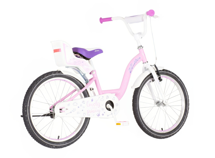 bicikl kids visitor liloo 20 bicikl visitor liloo roze boja za devojčice sa anatomskim sedištem