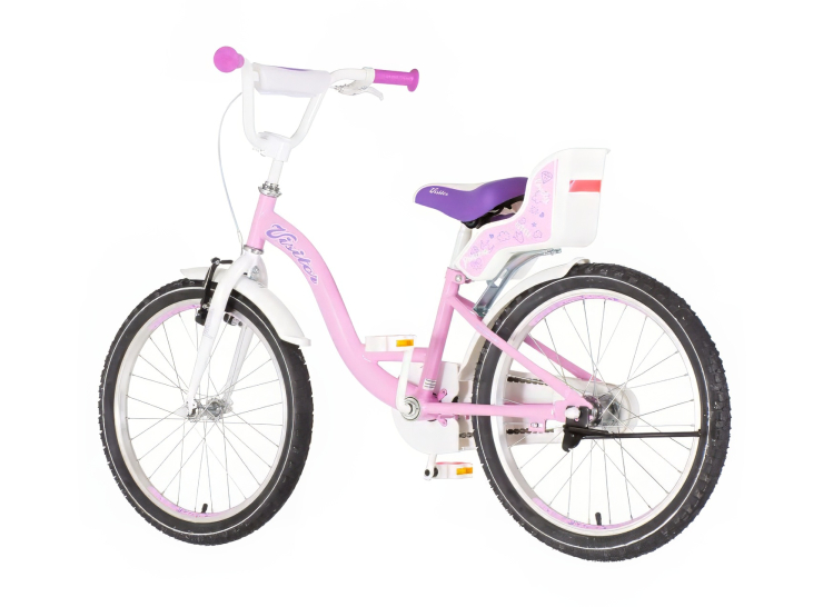 bicikl kids visitor liloo 20 bicikl visitor liloo roze boja za devojčice sa anatomskim sedištem