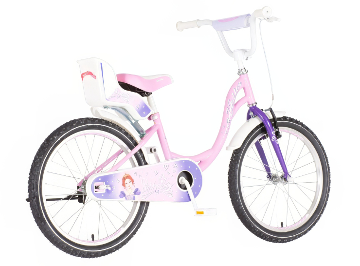 Bicikl kids visitor princess 20" 11" v-brake kontra 115-135cm (20") roze Bicikl kids visitor princess 20" 11" v-brake kontra 115-135cm (20") roze