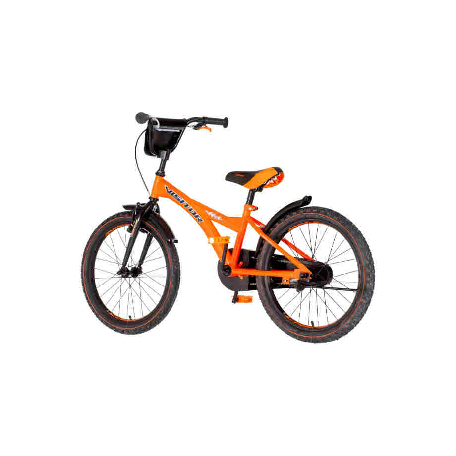 Bicikl kids visitor truck 20" 10" v-brake kontra 115-135cm (20") neon narandžasti uv dečiji bicikl kids visitor truck 20 neon narandžasti sa v-brake kočnicama