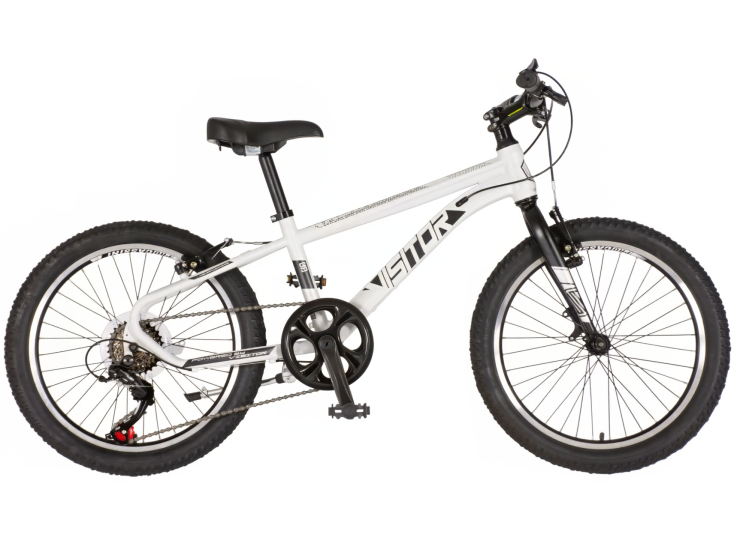Bicikl junior 20 visitor radiance 20" 11" v-brake 6 brzina 120-142cm (xxs) sivi bicikl junior 20 visitor radiance visitor radiance 20 sivi junior bicikl 6 brzina v-brake za