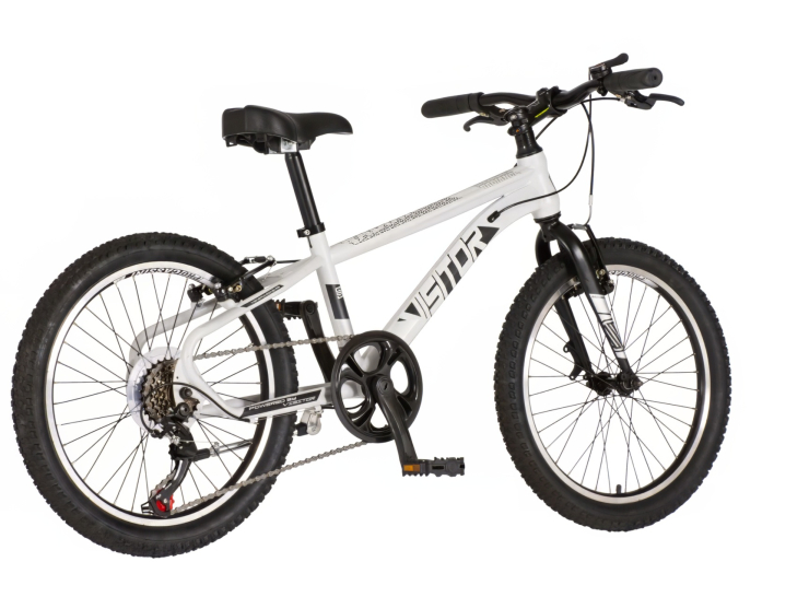 Bicikl junior 20 visitor radiance 20" 11" v-brake 6 brzina 120-142cm (xxs) sivi bicikl junior 20 visitor radiance visitor radiance 20 sivi junior bicikl 6 brzina v-brake za