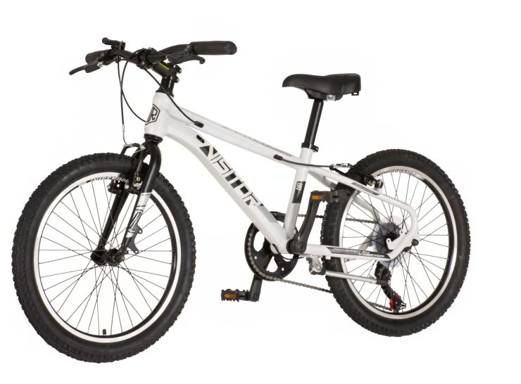 Bicikl junior 20 visitor radiance 20" 11" v-brake 6 brzina 120-142cm (xxs) sivi bicikl junior 20 visitor radiance visitor radiance 20 sivi junior bicikl 6 brzina v-brake za