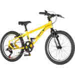 Bicikl junior 20 visitor radiance 20" 11" v-brake 6 brzina 120-142cm (xxs) žuti bicikl junior 20 visitor radiance visitor radiance 20 žuti junior bicikl 6 brzina v-brake za