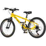 Bicikl junior 20 visitor radiance 20" 11" v-brake 6 brzina 120-142cm (xxs) žuti bicikl junior 20 visitor radiance visitor radiance 20 žuti junior bicikl 6 brzina v-brake za