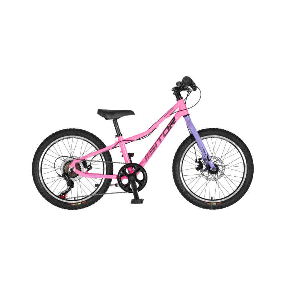 Bicikl junior 20 visitor proxy d2 20" tvrda alu 11" disk dupli 7 brzina 115-135cm (20") roze bicikl junior 20 visitor proxy visitor proxy d2 dečiji bicikl 20 inča roze aluminijumski ram